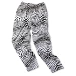 Zubaz Pants: Black/White Zubaz Zebra Pants $29.99