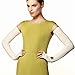 WARMEN Women's SPF 50+ Super Long Fingerless Anti-uv Sun Block Sleeves (One Size, White)