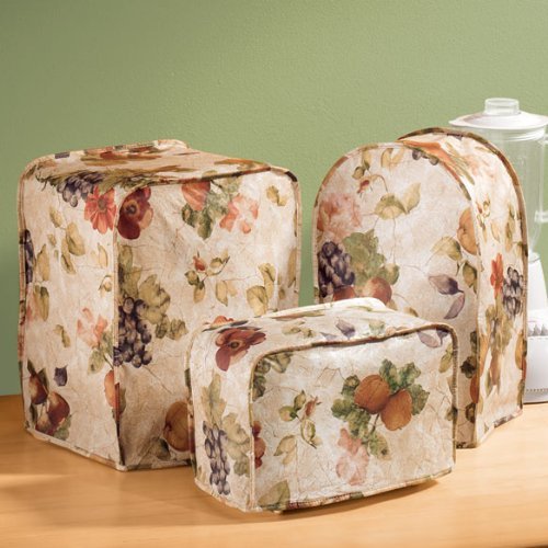 Images for Antique Fruit Appliance Vinyl Cover, Toaster Oven Cover -15