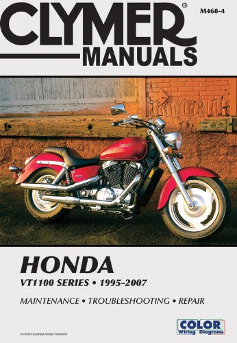 honda vt1100 series 1995 2007 clymer motorcycle repair