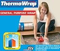 Thermawrap Foil Roll General Purpose Insulation Wrap for loft, wall or floor application,