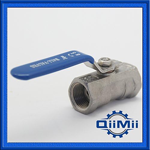 stainless Ball Valve 1/2" Female 304 One Piece Ball Valve SS304 WOG1000 Hot