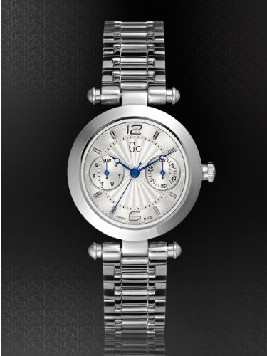 GUESS Gc Primera Class Silver Timepiece, SILVER