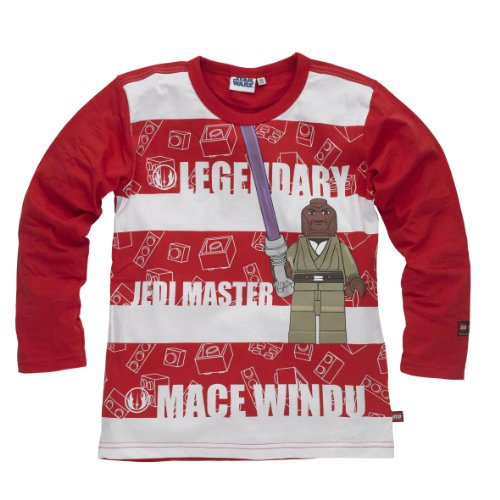 Lego Wear Jungen Langarmshirt 13542 TERRY 324 - T-SHIRT L/S, Gr. 134, Rot (RED) Preisvergleich