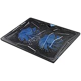 Laptop Cooling Pad, TeckNet&reg; Laptop and Notebook Cooling Pad With 2x130mm Speed Adjustable Fan Laptop Cooler Fits upto 17"