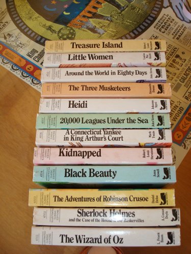 Cover image : Illustrated Classic Editions (The Wizard of Oz, Sherlock Holms, The Adven. of Robinson Caruso, King Arthur's Court, 20,000 Leagues under the Sea, Heidi, The Three Muskerteers, Around the World in 80 Days, Little Women, Treasure Island --, 12)