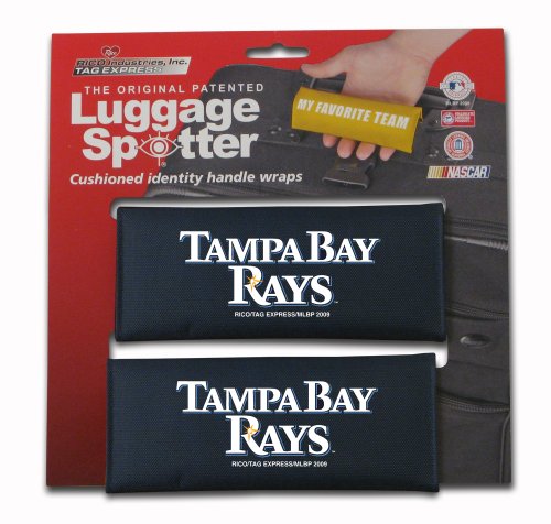MLB Tampa Bay Rays Two-Pack Luggage Spotter