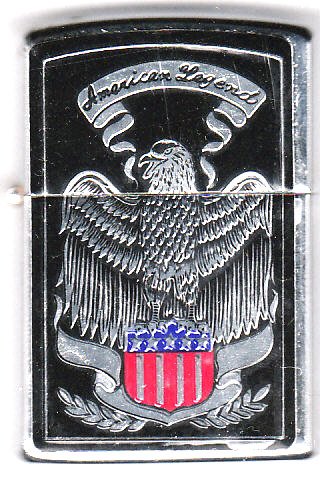 American Legend Lighter ~ Polished Crome Lighter