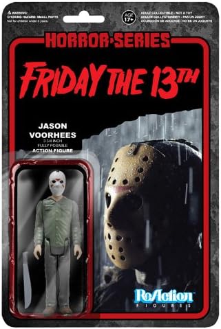 ' Friday the 13th ' [ Re- action ] 3.75 inches action figures ' horror ' series 1 Jason Voorhees