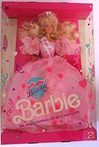 Amazon.com: 1990 Happy Birthday Barbie Doll: Toys & Games