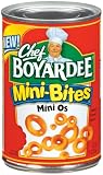 Chef Boyardee  Spaghetti Rings W/Meatballs, Mini Bites, 15-Ounce Units (Pack of 24)