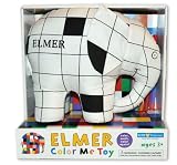 Large Boxed Plush Colour Me Elmer