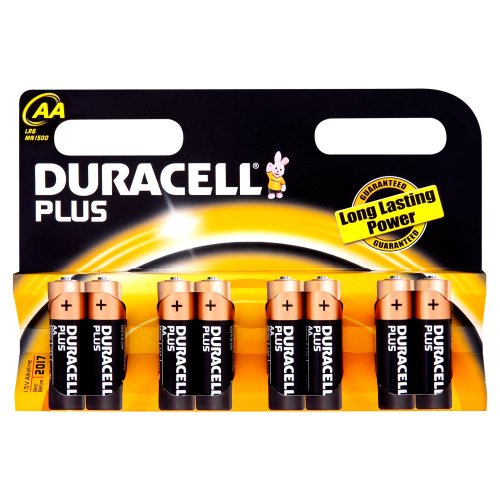 Duracell Plus MN1500 Alkaline AA Batteries - 8-Pack