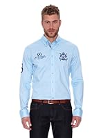 CLK Camisa Woven (Azul Cielo)