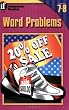 Word Problems Homework Booklet, Grades 7 - 8 (Homework Booklets)