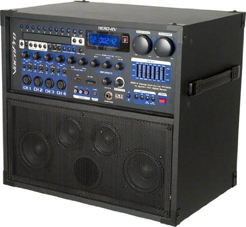 VocoPro HERO-RV 120W Multi-Format Portable PA System