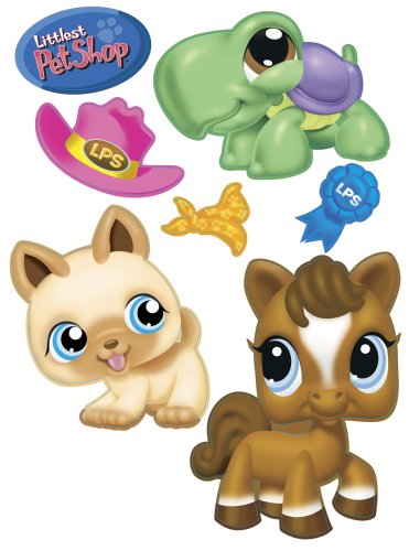 Hasbro Littlest Pet Shop Flypaper - Dog, Turtle & Horse
