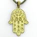 Kabbalah Large Hamsa Hand Protection Copper Pendant Made In Israel