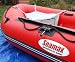 Seamax Ocean320 Red -10.5 Feet Aluminum Floor V Hull - Inflatable Boat Dinghy
