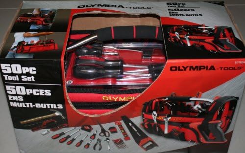 Olympia 50 Piece Tool Set w/ Toolbag
