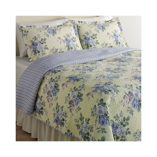 Laura Ashley Linley Quilt Set, Twin