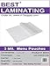 Best LaminatingÃ‚ - 3 Mil Clear Menu Size Thermal Laminating Pouches - 12 X 18 - Qty 100, Model: 66531, Electronic Store