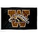 Western Michigan WMU University Large College Flag
