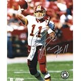 Patrick Ramsey Autographed Washington Redskins (Ball in Hand) 8x10 Photo