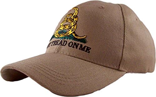 Gadsden - Don't Tread on Me - Embroidered Cap - 0020 - Khaki