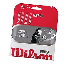 Wilson NXT 16 Tennis Racquet String (16 Gauge, 1.30mm)
