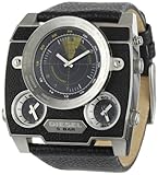 Diesel Men's DZ1243 Black Oversized SBA Analog-Digital Black Dial Watch