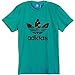 adidas Originals Men's Trefoil Tee, X-Large, Aqua