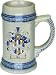 Job Family Crest Stein / Coat of Arms beer mug