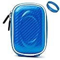 Blue Candy SumacLife Compact Semi Hard Protective Camera Case for Pentax Optio M90 WS80 Compact Digital Camera + SumacLife TM Wisdom Courage Wristband