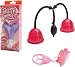 Doc Johnson Breast Pump and Pussy Pump and Waterproof Pink Pocket Rocket Sex Toy Kit - 3 Pack
