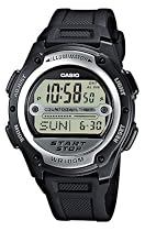 Casio W-756-1AVEF Mens Digital Resin Strap watch