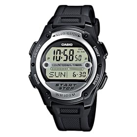 Casio W-756-1AVEF Mens Digital Resin Strap watch