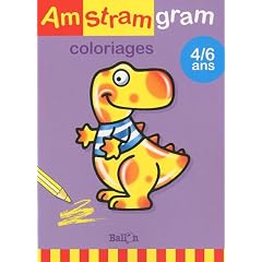 Coloriages 4/6 ans (dinosaure)