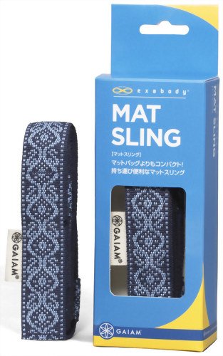 【エクサボディ 正規品】 ヨガマットスリング ネイビー YMS-PD