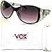 Vox Women's Sunglasses Designer Fashion Rhinestone Vintage Floral Eyewear