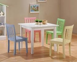 Coaster 5 Piece Wood Kids Table Set