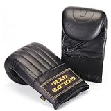 Golds Gym Leather Bag Mitts Small