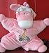 Harley Davidson PINK Comfort Cuddly Plush Rattle