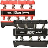 Gripmaster Hand And Finger Exerciser Combo Pack -Red And Black