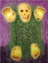 Set of 5 "Gary From The Grave" Lighted Halloween Lawn Stakes #ES65-209