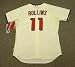JIMMY ROLLINS Philadelphia Phillies Majestic AUTHENTIC Alternate Home Baseball Jersey, 48/XL