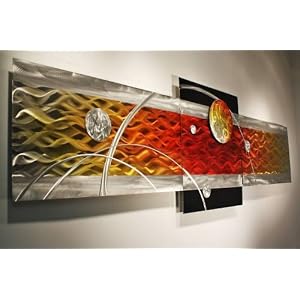 ABSTRACT METAL SCULPTURE BY ALEX KOVACS