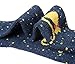 EBMORE Men Slipper Socks Soft Warm Cabin Cute Cozy Fluffy Christmas Winter Deer Pattern Socks（Pink I ）