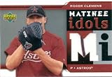 2005 Upper Deck Matinee Idols Jersey RC Roger Clemens - Houston Astros(Piece of Authentic Jersey - Baseball Cards)