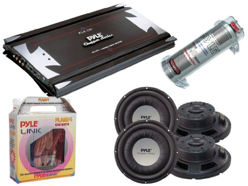 Pyle Great Amplifier, Subwoofer, Capacitor Installation Package  PLA2260 